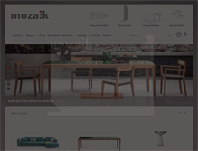 Tablet Screenshot of mozaikdesign.com